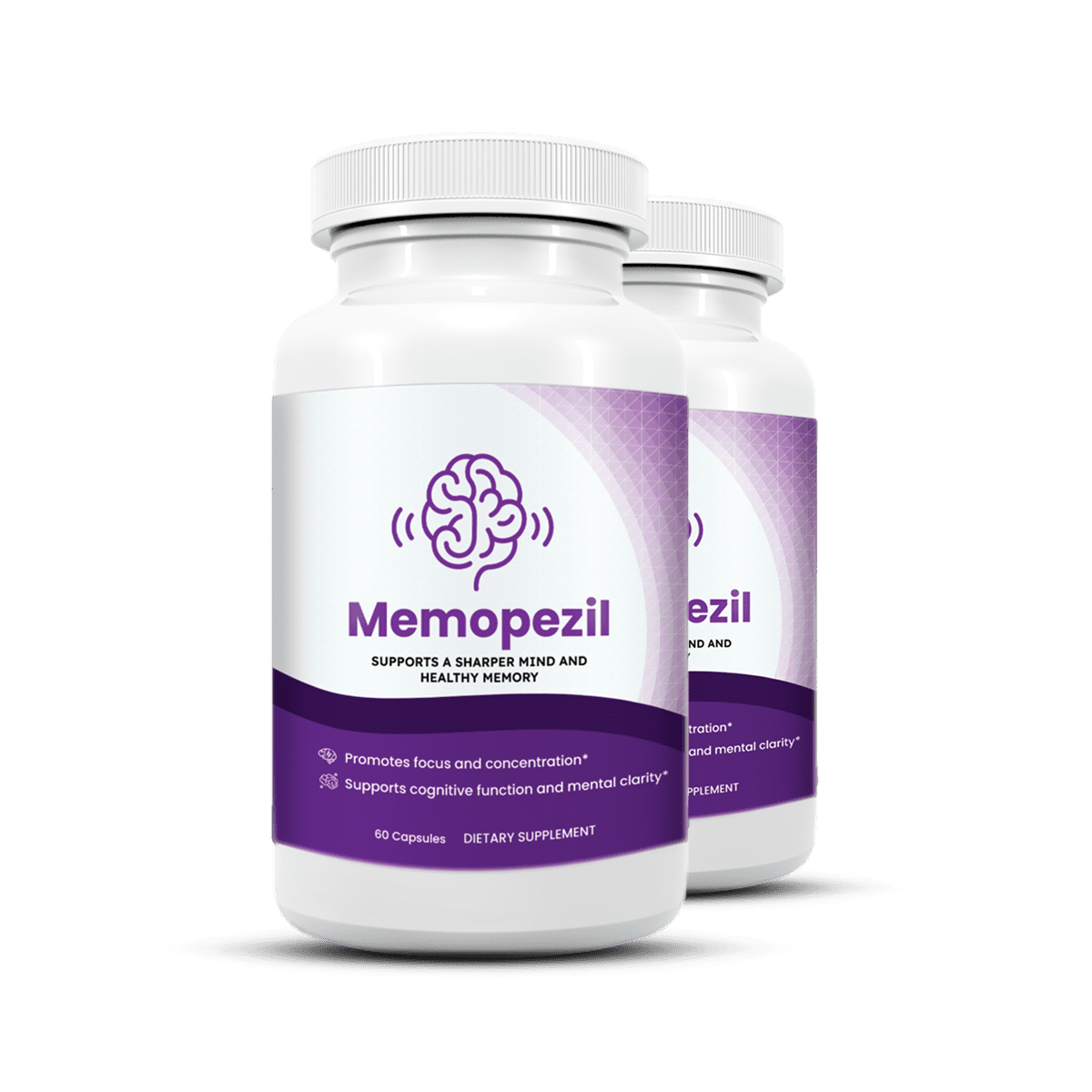 MemoPezil 2 Bottles
